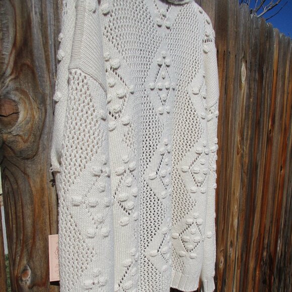 NEW Cambridge Dry Goods Open Front Cardigan NWT - Picture 4 of 7